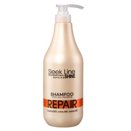 Šampón Sleek Line Repair Stapiz 1000 ml regenerácia a hydratácia