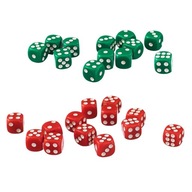 100 Pack 12mm D6 Dice Six Sided Die for Board Game