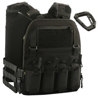 TAKTICKÁ VESTA POLÍCIA PLATE CARRIER M-TAC QRS - L/XL - ČIERNA BLACK