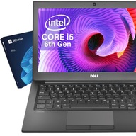 Notebook Dell Ultrabook uhlíkové vlákno 7280 12 palcov IPS Full HD 12,5 " Intel Core i5 16 GB / 512 GB čierna