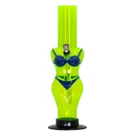 Bongo Fajka Wodna Akrylowa Remo Bikini Zielone 32cm