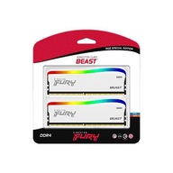 KINGSTON 16GB (2x8GB) DDR4 3200MHz Fury Beast RGB White Limited Edition