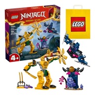 LEGO NINJAGO - Mech Bojowy Arina (71804) + Torba Prezentowa LEGO
