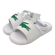 LACOSTE sandále šľapky biele veľ. 27 BB20