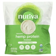 Nutiva, Organiczny Proszek z Białka z Konopi, 3 funty (1.36 kg)