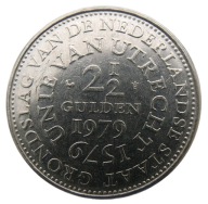 HOLLANDIA 2 és 1/2 GULDEN 1978 400 AZ UTRECHT UNIÓ ÉVE