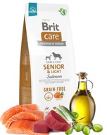 BRIT Care Grain-free Senior Light karma łosoś 12kg