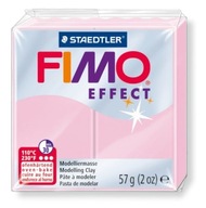 MODELINA FIMO EFFECT PASTEL, svetloružová farba 205