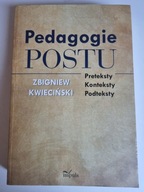 PEDAGOGIE POSTU - PRETEKSTY, KONTEKSTY /173