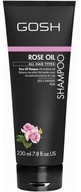 Gosh Vyživujúci šampón na vlasy Rose Oil 230ml