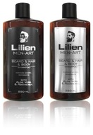 LILIEN MEN ART šampón brada, vlasy 250ml DARK