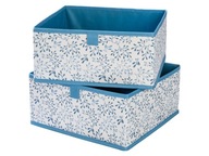 Boxy Organizéry Textilné 2ks 28x13,5x26,5cm