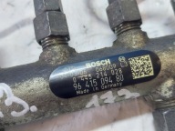 Rampe injection PEUGEOT 206 1.4 HDI 0445214028