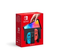 NINTENDO SWITCH CONSOLE OLED WITH JOY-CON BLUE+RED