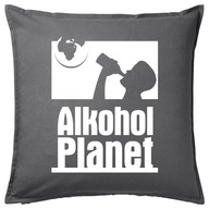 ALKOHOL PLANET poduszka 50x50 prezent