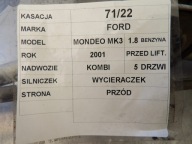 WISCHERGESTÄNGE FORD MONDEO MK3 0390241702