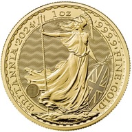 2024 rok Britannia 2024 złoto 1 oz próba 999,9 z KAROLEM