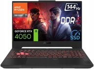 Asus TUF Gaming A15 15,6' 144Hz Ryzen 7 7735HS DDR5 16GB SSD512 RTX4050 W11