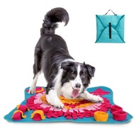 Mata Węchowa dla psa i kota zabawka edukacyjna na przysmaki 70×70cm