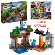 KLOCKI LEGO przygody Minecraft 21166 Opuszczona kopalnia + GRATIS KATALOG