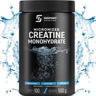 CREATINE MONOHYDRATE 500g MONOHYDRÁT KREATIN ČISTÁ | INSPORT