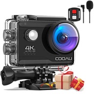 KAMERA SPORTOWA WIFI 4K 20MP ULTRA HD GOPRO MIKROFON WODOODPORNA AKCESORIA