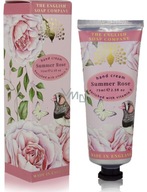 English Soap Summer Rose luxusný krém na ruky s vitamínom E a včelím voskom