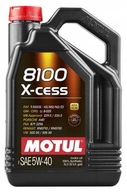 Motorový olej Motul 8100 X-cess 5 l 5W-40