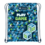 Worek plecak na buty obuwie kapcie Play Game 33x44cm ASTRABAG