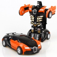 TRANSFORMER AUTO POLÍCIA ROBOT JAZDÍ HRA