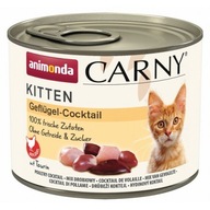 ANIMONDA Carny Kitten príchuť: hydinový koktail 200g