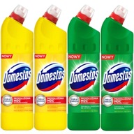 Domestos Lemon Pine WC čistiaci gél Mix 4x1000ml