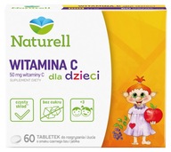 Naturell Witamina C dla dzieci 60 tabl. do żucia