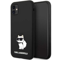 Karl Lagerfeld super etui nakładka do iPhone 11 KLHCN61SNCHBCK czarna HC Si