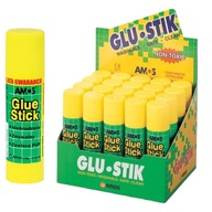 Zestaw KLEJ szkolny biurowy w sztyfcie AMOS 20 szt. 22g Glue Stick