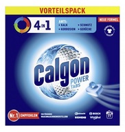 Calgon tabletki 4w1 Power Tabs odkamieniacz pralki 77 szt. 1,001kg