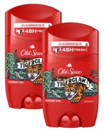 Tuhý dezodorant pre mužov 2 ks x 50 ml OLD SPICE TIGERCLAW