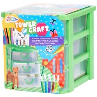 KREATÍV TORONY A VÁLTOZATOS JÁTÉKOKHOZ KIEGÉSZÍTŐKKEL FEJLESZTŐ AJÁNDÉK