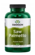 Swanson Saw Palmetto 540mg 250kaps PALMA SABALOVÁ