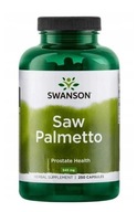 Swanson Saw Palmetto 540mg 250kaps PALMA SABAŁOWA