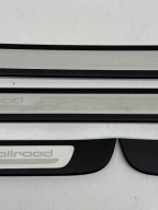 AUDI A6 C7 ALLROAD mouldings caps threshold KOMPLET