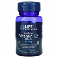 Vitamín K2 Life Extension proteínové gélové kapsule