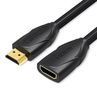 VENTION POZŁACANY KABEL PRZEWÓD PRZEDŁUŻACZ 2X HDMI 2.0 UHD 4K FULL HD 5M