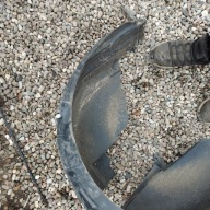 mudguard rear. rear part right SEAT IBIZA V HB