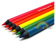 ceruzkové pastelky JUMBO neónové 6 ks + strúhadlo
