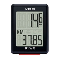 Licznik rowerowy VDO R1 WR czarny 64010