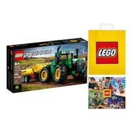 LEGO TECHNIC č. 42136 - Traktor John Deere 9620R 4WD +Taška +Katalóg 2024