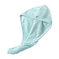 Ręcznik do suszenia włosów Wrap do suszenia włosów Absorpcja Niebieski
