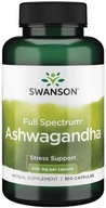 SWANSON ASHWAGANDHA 450MG 100KAP ŻEŃ SZEŃ INDYJSKI