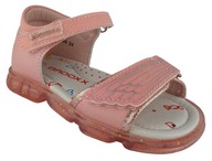 Dievčenské kožené sandále Detské topánky roz 24